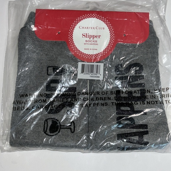 NWT Lot of 6 SIP Happens Slipper Socks with Grippers MSRP $72 - Picture 2 of 3